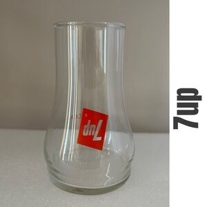 7Up‎ Upside Down 5" Vintage Collectible Glass